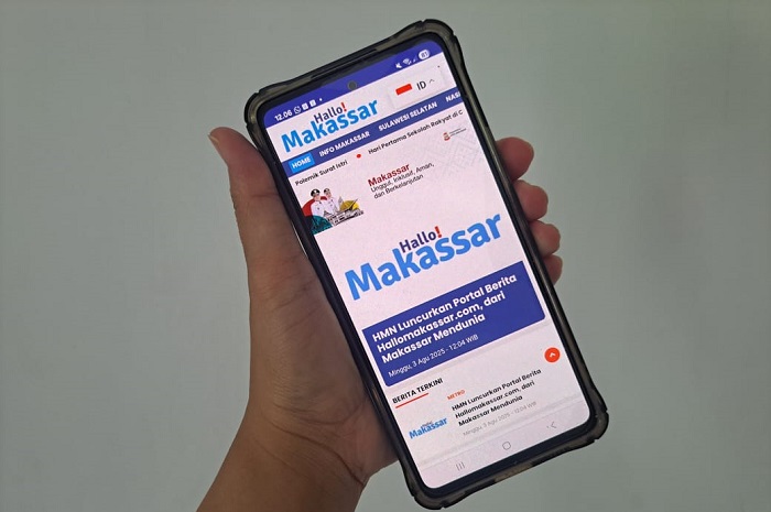 Peluncuran Hallomakassar.com yang berlangsung pada awal Agustus 2025. (Dok. Hallomakassar.com)