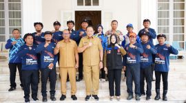 Sepuluh personel Taruna Siaga Bencana (Tagana) Provinsi Gorontalo