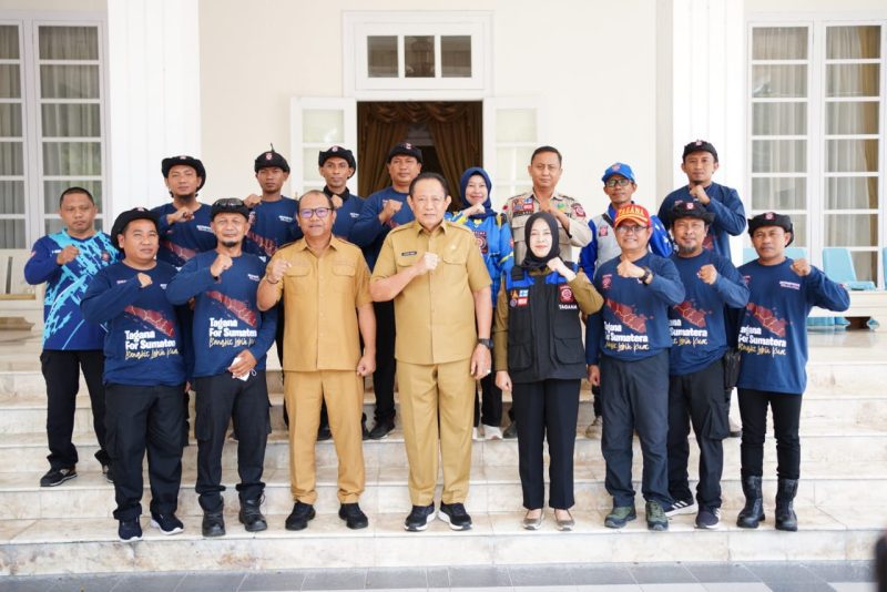 Sepuluh personel Taruna Siaga Bencana (Tagana) Provinsi Gorontalo