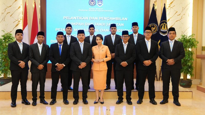 17 Pejabat Manajerial dan Fungsional Imigrasi Gorontalo